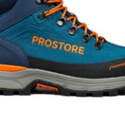 PICTURE OF PROSTORE FOOTWEAR TERRAVENTURE HIKING BOOTS BLUE ORANGE 6-3