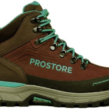 PROSTORE FOOTWEAR - TERRAVENTURE HIKING BOOTS BROWN TURQUOISE 3-2