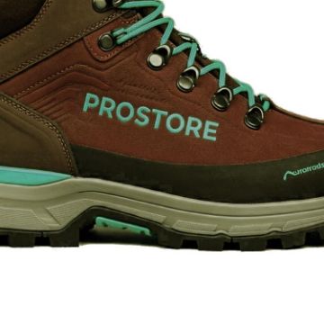 PROSTORE FOOTWEAR - TERRAVENTURE HIKING BOOTS BROWN TURQUOISE 3-3