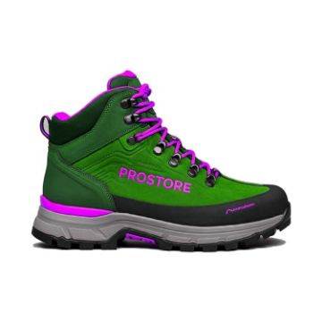 PROSTORE FOOTWEAR - TERRAVENTURE HIKING BOOTS GREEN PINK 6-1