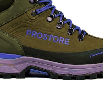 PROSTORE FOOTWEAR - TERRAVENTURE HIKING BOOTS GREEN PURPLE 6-3