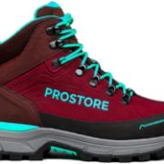 PICTURE OF PROSTORE FOOTWEAR TERRAVENTURE HIKING BOOTS RED TURQUOISE 3-2