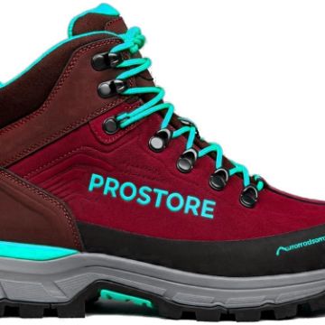 PROSTORE FOOTWEAR - TERRAVENTURE HIKING BOOTS RED TURQUOISE 3-2