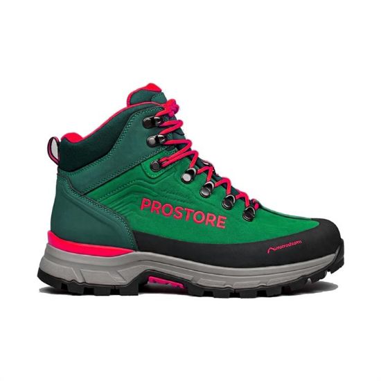 PICTURE OF PROSTORE FOOTWEAR TERRAVENTURE HIKING BOOTS GREEN RED 3-1