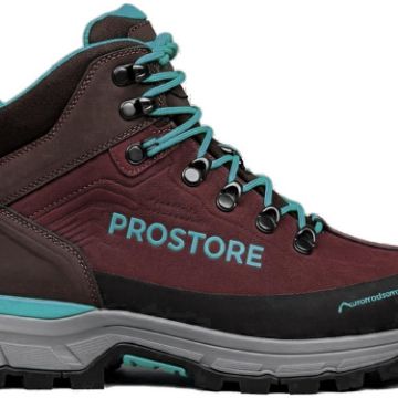 PROSTORE FOOTWEAR - TERRAVENTURE HIKING BOOTS BROWN TEAL 3-2