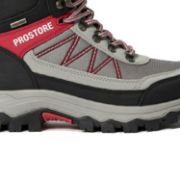 PICTURE OF PROSTORE FOOTWEAR SUMMIT STRIDER HIKING BOOTS RED GREY BLACK 3-3