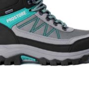 PICTURE OF PROSTORE FOOTWEAR SUMMIT STRIDER HIKING BOOTS TURQUOISE GREY BLACK 3-3