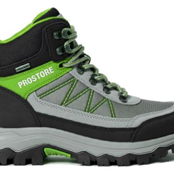 PROSTORE FOOTWEAR - SUMMIT STRIDER HIKING BOOTS GREEN GREY BLACK 3-2