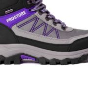 PICTURE OF PROSTORE FOOTWEAR SUMMIT STRIDER HIKING BOOTS PURPLE GREY BLACK 3-3