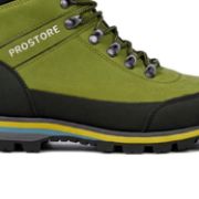 PICTURE OF PROSTORE FOOTWEAR PATHFINDER EDGE HIKING BOOTS GREEN BLACK 3-3