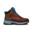 PROSTORE FOOTWEAR - TERRAVENTURE HIKING BOOTS CHOCOLATE BROWN BLUE 6.5-1