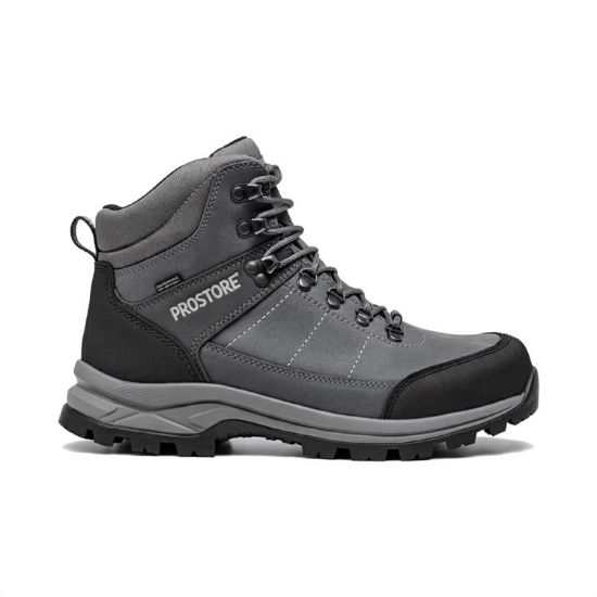 PICTURE OF PROSTORE FOOTWEAR TRAILBLAZER PRO HIKING BOOTS GREY 6.5-1