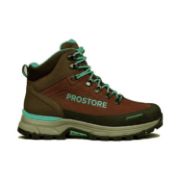 PICTURE OF PROSTORE FOOTWEAR TERRAVENTURE HIKING BOOTS BROWN TURQUOISE 6-1