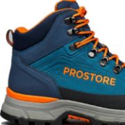 PICTURE OF PROSTORE FOOTWEAR TERRAVENTURE HIKING BOOTS BLUE ORANGE 6-5