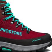 PICTURE OF PROSTORE FOOTWEAR TERRAVENTURE HIKING BOOTS RED TURQUOISE 3-6