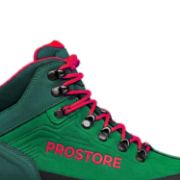 PICTURE OF PROSTORE FOOTWEAR TERRAVENTURE HIKING BOOTS GREEN RED 3-4