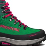 PICTURE OF PROSTORE FOOTWEAR TERRAVENTURE HIKING BOOTS GREEN PINKY RED 6-6