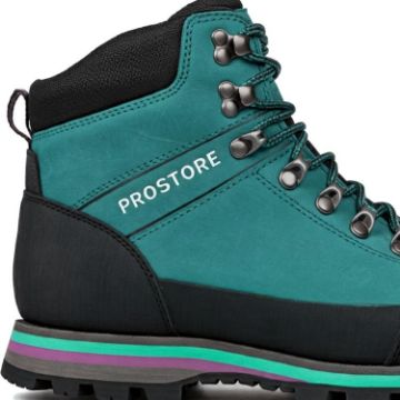 PROSTORE FOOTWEAR - PATHFINDER EDGE HIKING BOOTS TEAL BLACK 3-5
