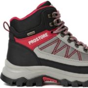 PICTURE OF PROSTORE FOOTWEAR SUMMIT STRIDER HIKING BOOTS RED GREY BLACK 3-5