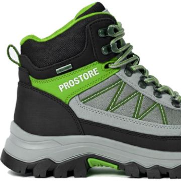 PROSTORE FOOTWEAR - SUMMIT STRIDER HIKING BOOTS GREEN GREY BLACK 3-5