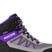 PICTURE OF PROSTORE FOOTWEAR SUMMIT STRIDER HIKING BOOTS PURPLE GREY BLACK 3-4