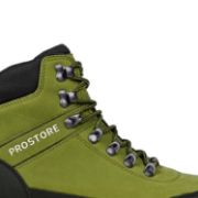 PICTURE OF PROSTORE FOOTWEAR PATHFINDER EDGE HIKING BOOTS GREEN BLACK 3-4