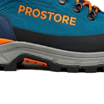 PROSTORE FOOTWEAR - TERRAVENTURE HIKING BOOTS BLUE ORANGE 6-8