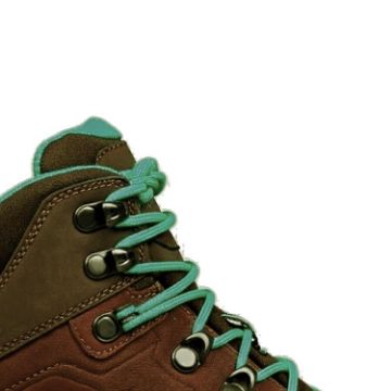 PROSTORE FOOTWEAR - TERRAVENTURE HIKING BOOTS BROWN TURQUOISE 3-7