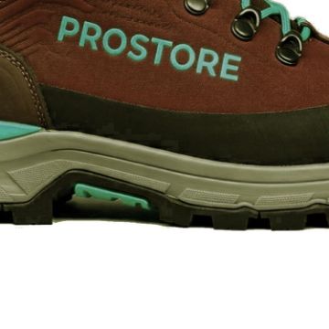 PROSTORE FOOTWEAR - TERRAVENTURE HIKING BOOTS BROWN TURQUOISE 3-8