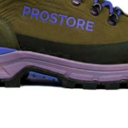 PICTURE OF PROSTORE FOOTWEAR TERRAVENTURE HIKING BOOTS GREEN PURPLE 6-8