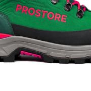 PICTURE OF PROSTORE FOOTWEAR TERRAVENTURE HIKING BOOTS GREEN PINKY RED 6-8