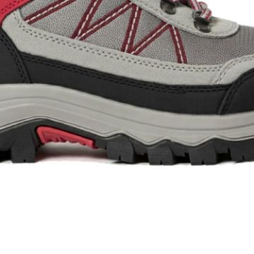 PROSTORE FOOTWEAR - SUMMIT STRIDER HIKING BOOTS RED GREY BLACK 3-8