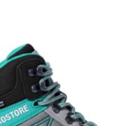 PICTURE OF PROSTORE FOOTWEAR SUMMIT STRIDER HIKING BOOTS TURQUOISE GREY BLACK 3-7