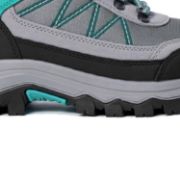 PICTURE OF PROSTORE FOOTWEAR SUMMIT STRIDER HIKING BOOTS TURQUOISE GREY BLACK 3-8