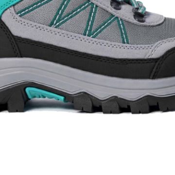 PROSTORE FOOTWEAR - SUMMIT STRIDER HIKING BOOTS TURQUOISE GREY BLACK 3-8