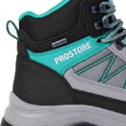 PICTURE OF PROSTORE FOOTWEAR SUMMIT STRIDER HIKING BOOTS TURQUOISE GREY BLACK 3-9