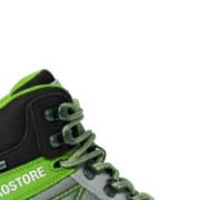 PICTURE OF PROSTORE FOOTWEAR SUMMIT STRIDER HIKING BOOTS GREEN GREY BLACK 3-7