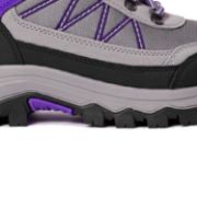 PICTURE OF PROSTORE FOOTWEAR SUMMIT STRIDER HIKING BOOTS PURPLE GREY BLACK 3-8