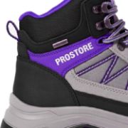 PICTURE OF PROSTORE FOOTWEAR SUMMIT STRIDER HIKING BOOTS PURPLE GREY BLACK 3-9