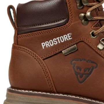 PROSTORE FOOTWEAR - ALPINE QUEST HIKING BOOTS SADDLE BROWN 3-9