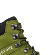 PICTURE OF PROSTORE FOOTWEAR PATHFINDER EDGE HIKING BOOTS GREEN BLACK 3-7