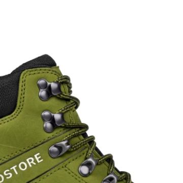 PROSTORE FOOTWEAR - PATHFINDER EDGE HIKING BOOTS GREEN BLACK 3-7