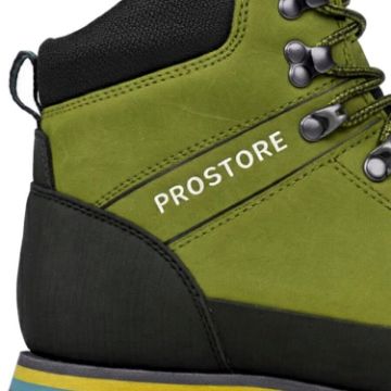 PROSTORE FOOTWEAR - PATHFINDER EDGE HIKING BOOTS GREEN BLACK 3-9