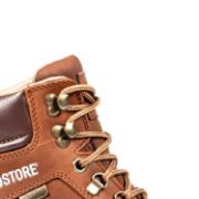 PICTURE OF PROSTORE FOOTWEAR ALPINE QUEST HIKING BOOTS BROWN BEIGE 4-7