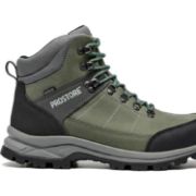 PICTURE OF PROSTORE FOOTWEAR TRAILBLAZER PRO HIKING BOOTS GREY GREEN 3-10