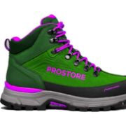 PICTURE OF PROSTORE FOOTWEAR TERRAVENTURE HIKING BOOTS GREEN PINK 6-10