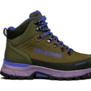 PICTURE OF PROSTORE FOOTWEAR TERRAVENTURE HIKING BOOTS GREEN PURPLE 6-10