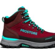 PICTURE OF PROSTORE FOOTWEAR TERRAVENTURE HIKING BOOTS RED TURQUOISE 3-10