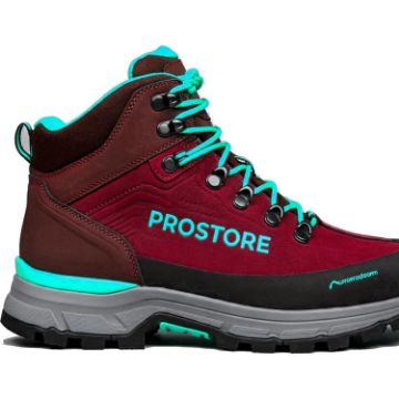 PROSTORE FOOTWEAR - TERRAVENTURE HIKING BOOTS RED TURQUOISE 3-10