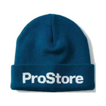 PROSTORE GLOVES - CHIEF POM BEANIE BEANIE BLUE OSFA-1